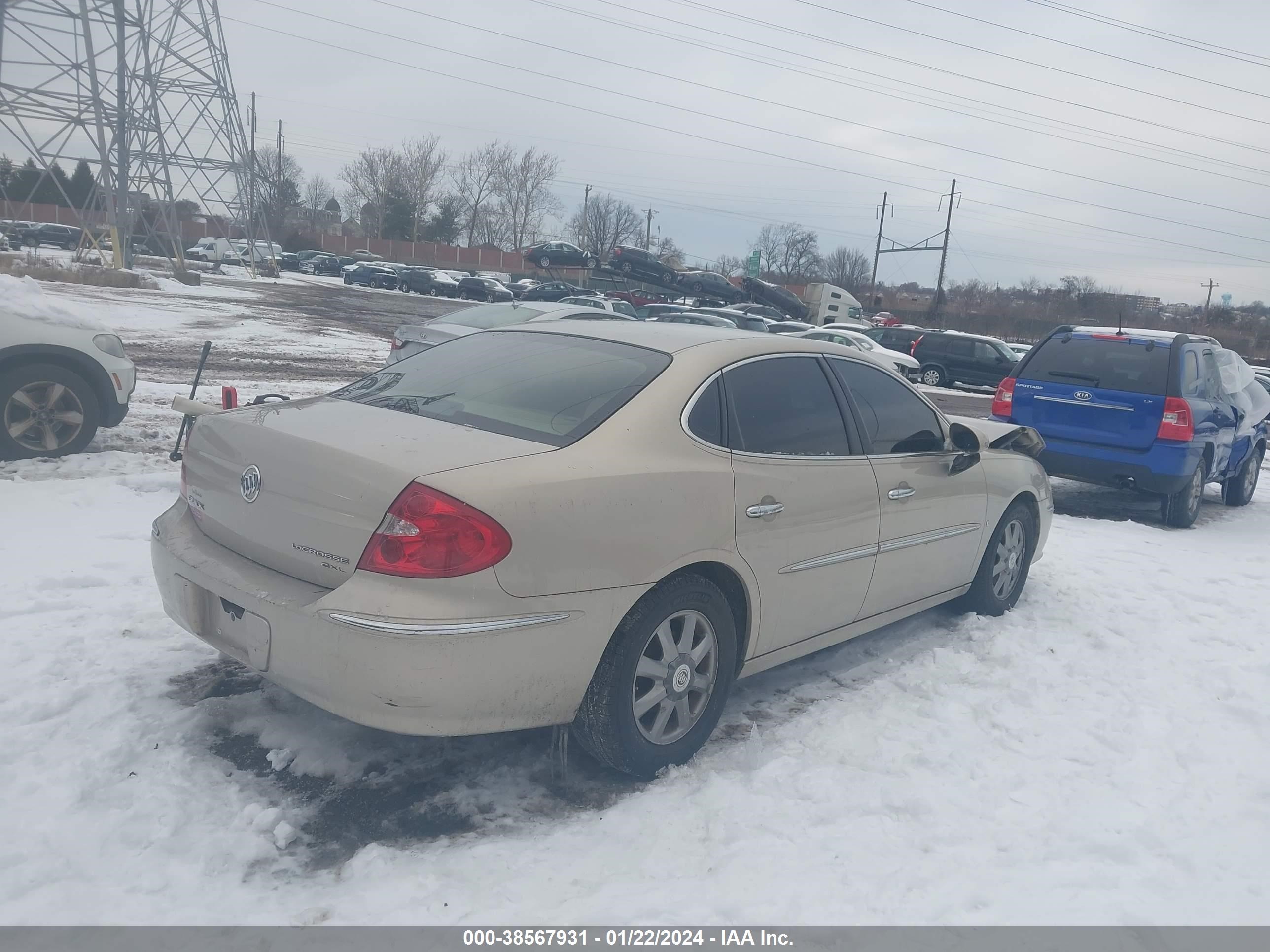 Photo 3 VIN: 2G4WD582081149182 - BUICK LACROSSE 