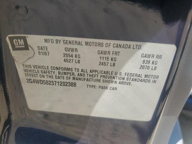 Photo 11 VIN: 2G4WD582371202388 - BUICK LACROSSE C 