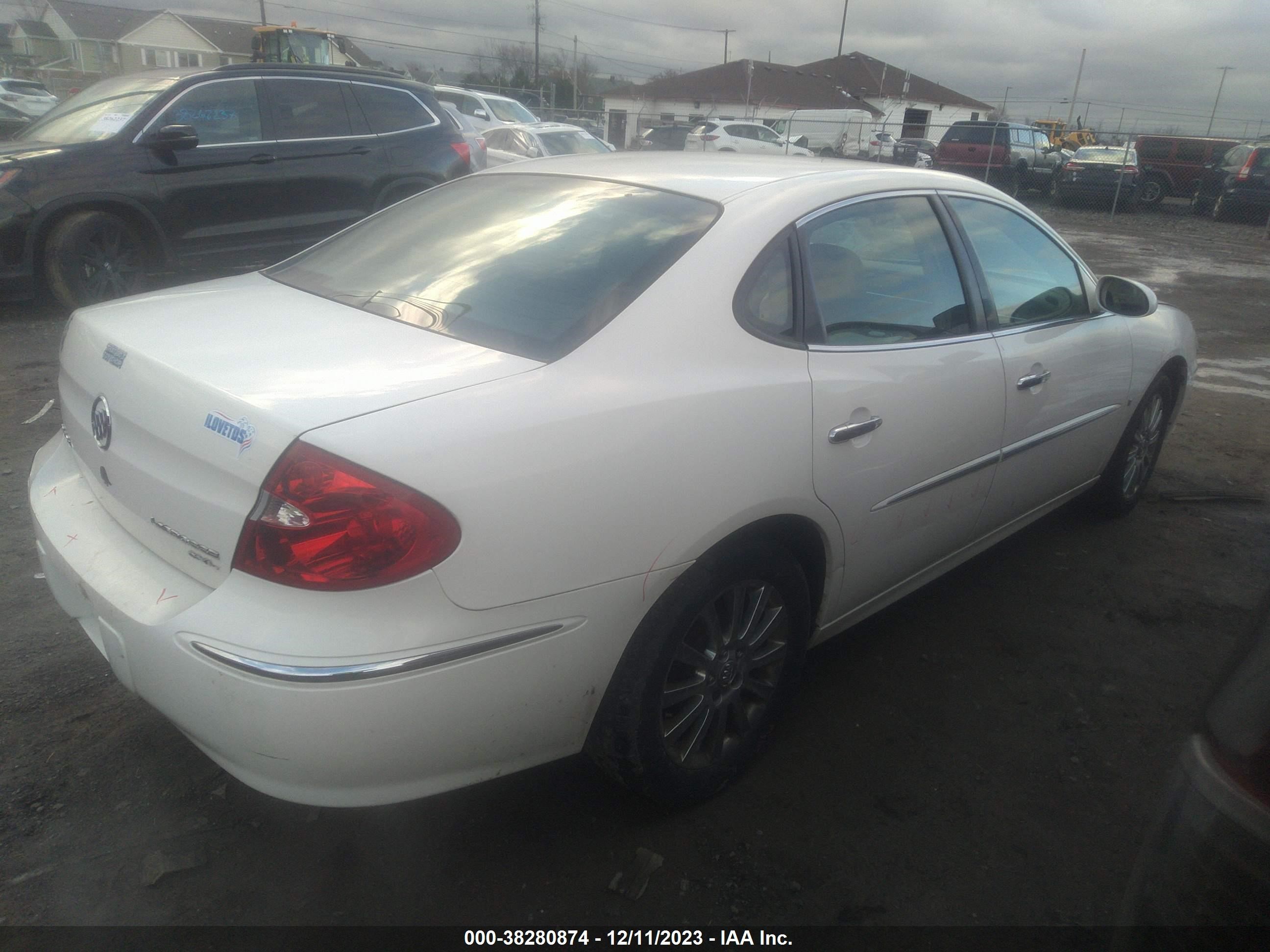 Photo 3 VIN: 2G4WD582791249779 - BUICK LACROSSE 