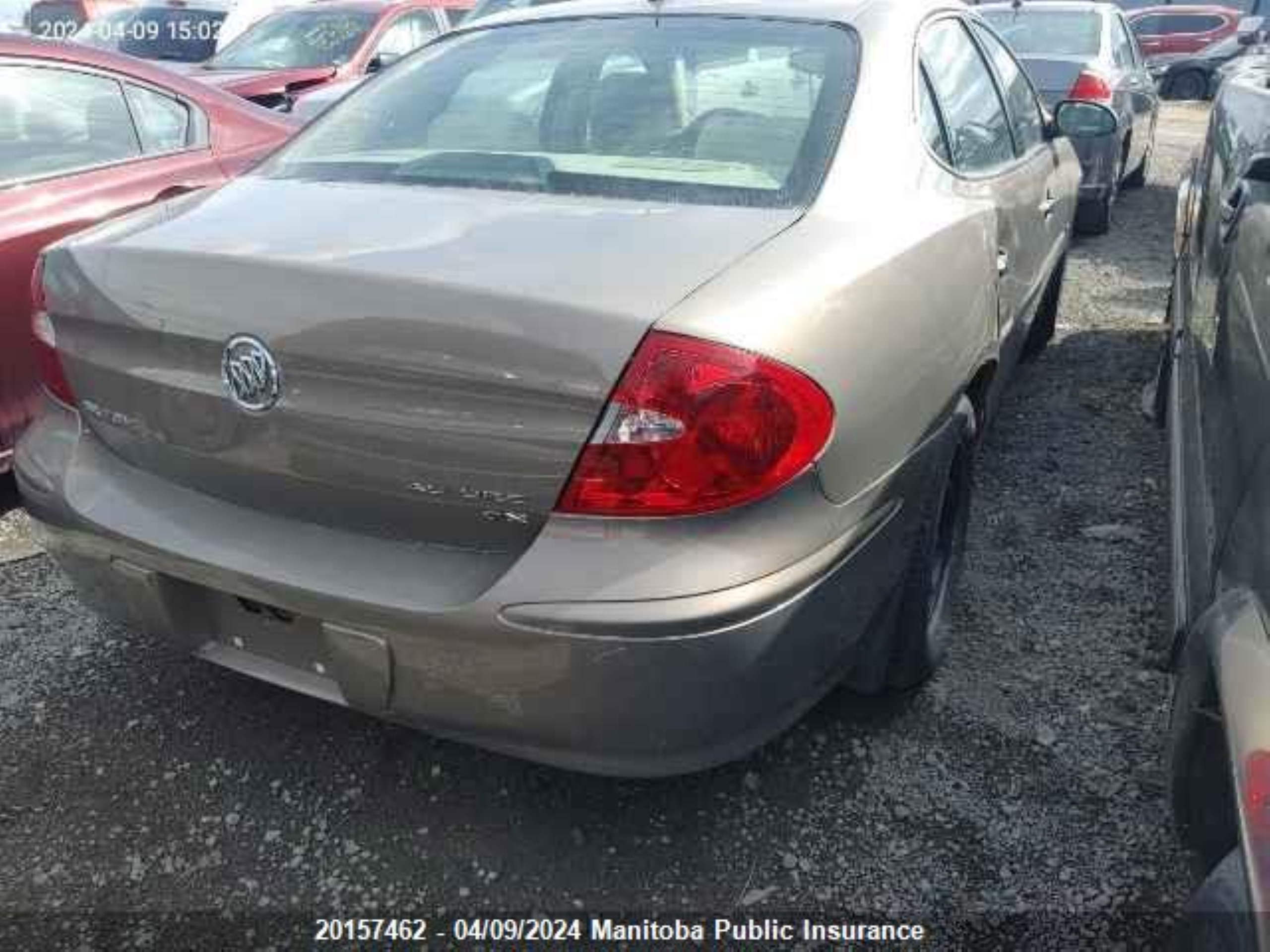 Photo 3 VIN: 2G4WF582661168567 - BUICK ALLURE 