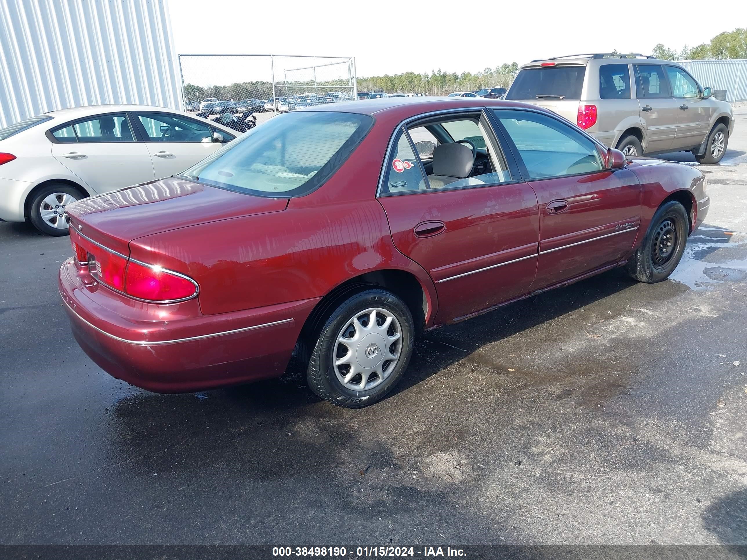 Photo 3 VIN: 2G4WS52J011137173 - BUICK CENTURY 