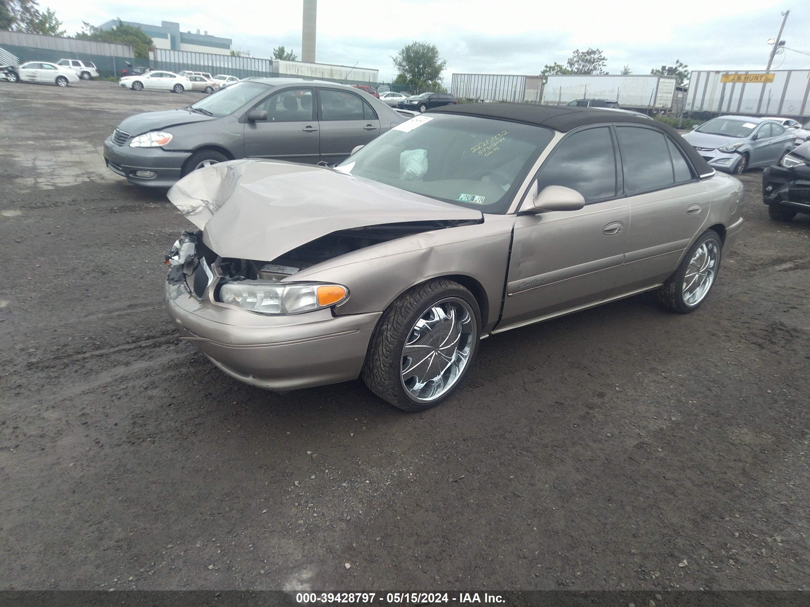 Photo 1 VIN: 2G4WS52J021205795 - BUICK CENTURY 