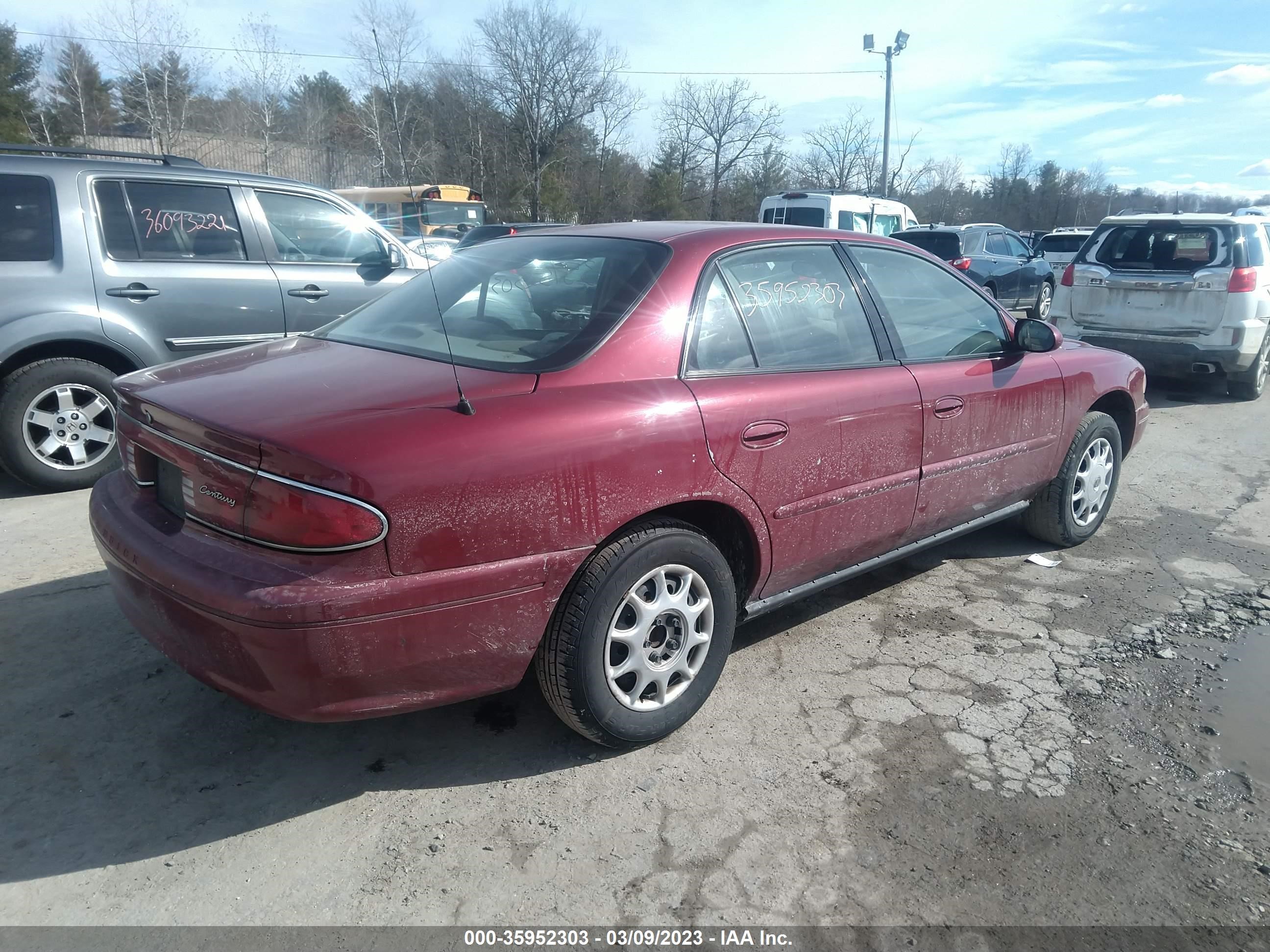 Photo 3 VIN: 2G4WS52J131152154 - BUICK CENTURY 