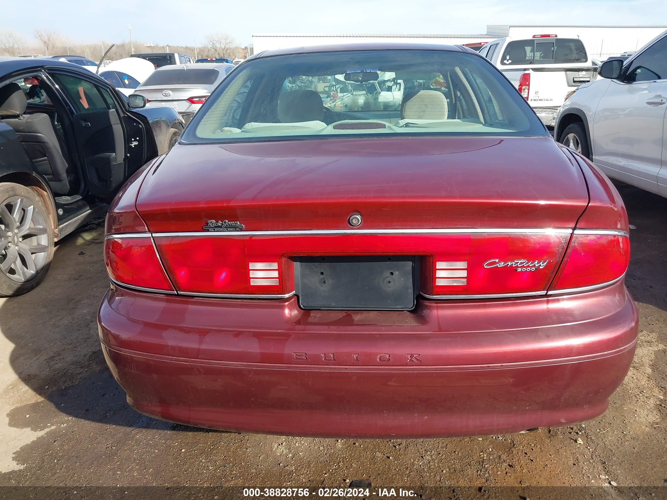 Photo 15 VIN: 2G4WS52J2Y1122538 - BUICK CENTURY 