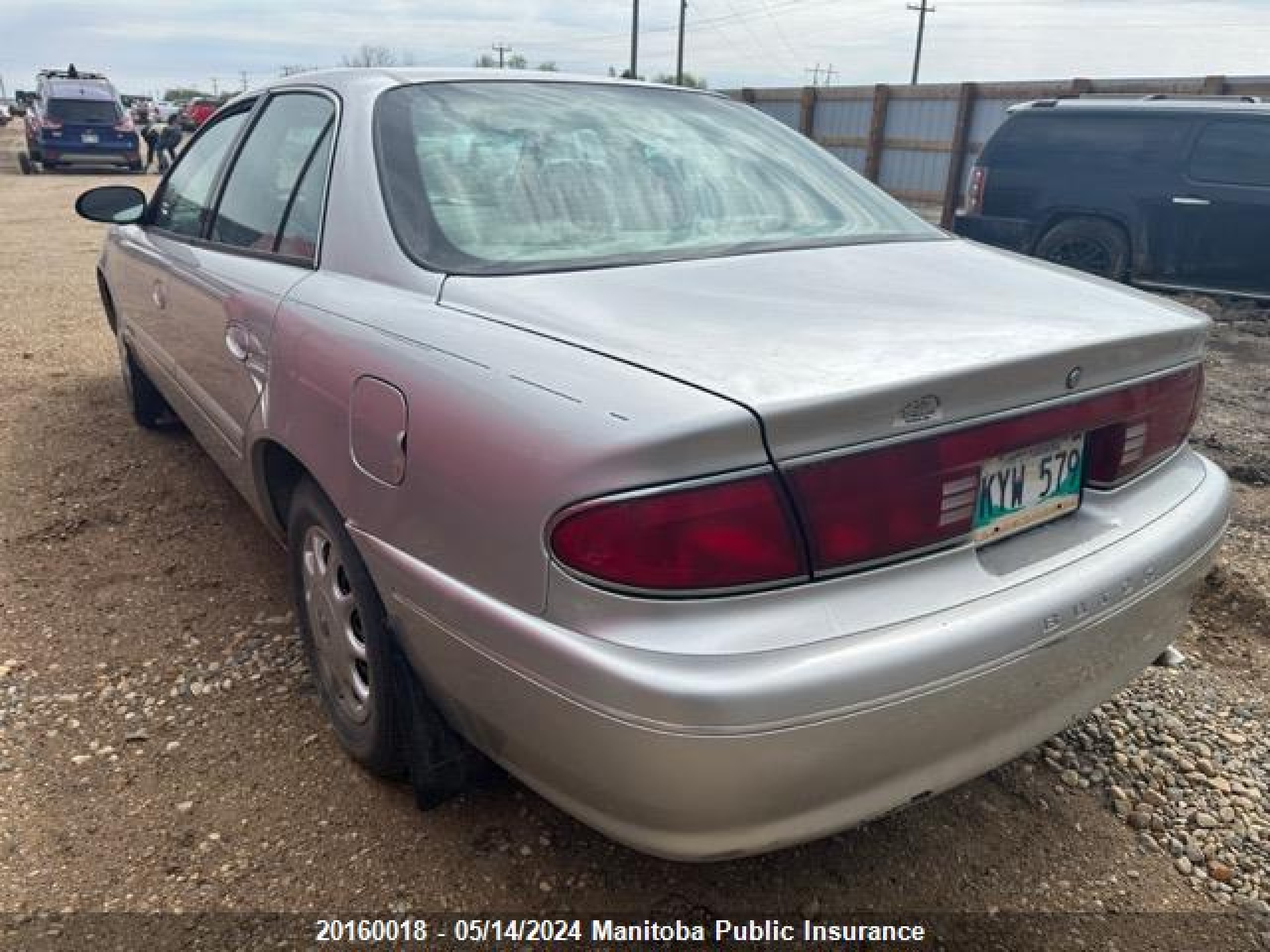 Photo 2 VIN: 2G4WS52J511159945 - BUICK CENTURY 