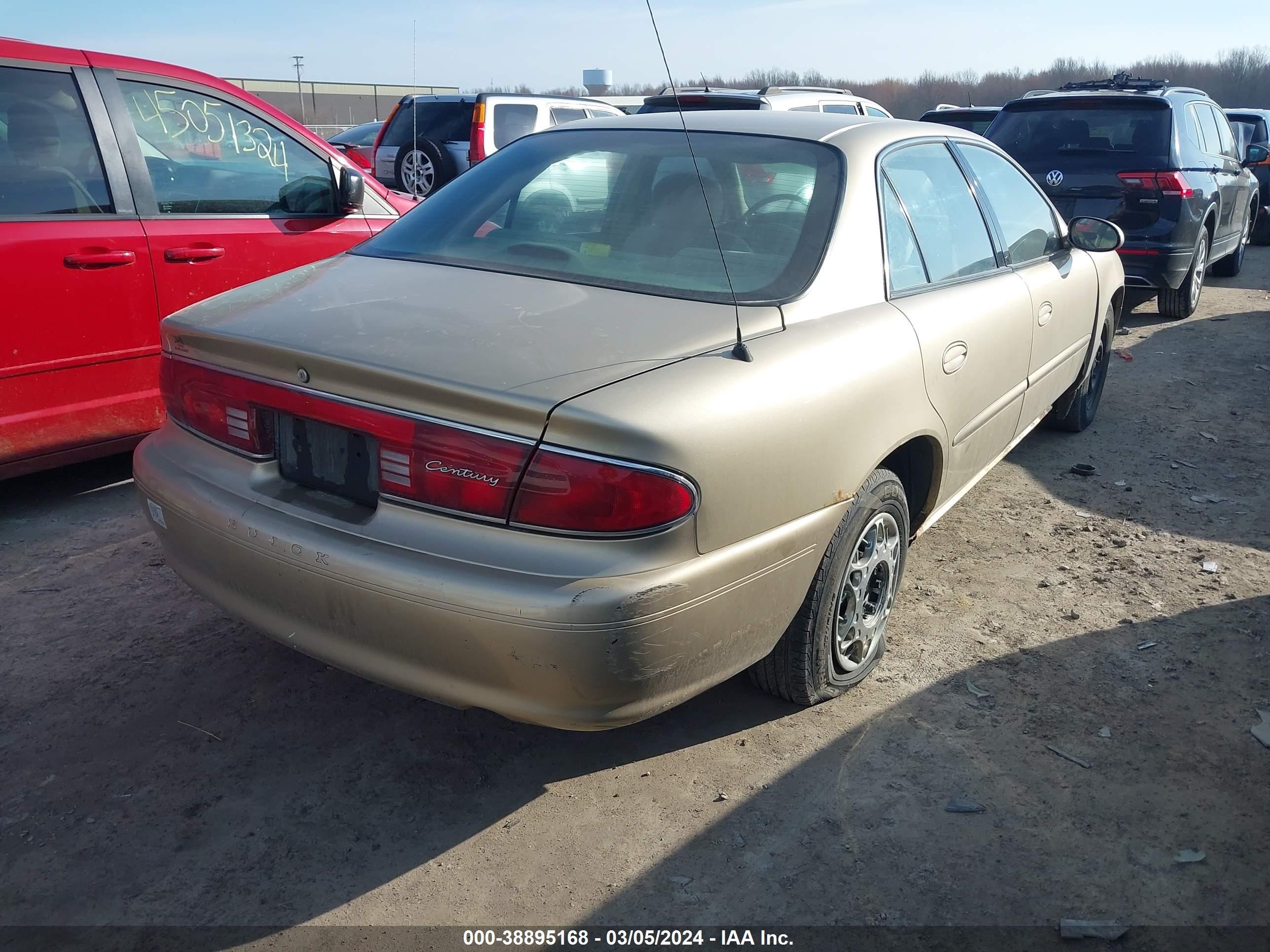 Photo 3 VIN: 2G4WS52J541174885 - BUICK CENTURY 