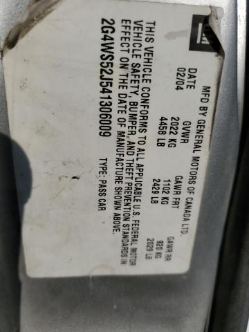 Photo 12 VIN: 2G4WS52J541306009 - BUICK CENTURY 