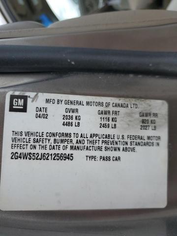 Photo 11 VIN: 2G4WS52J621256945 - BUICK CENTURY 