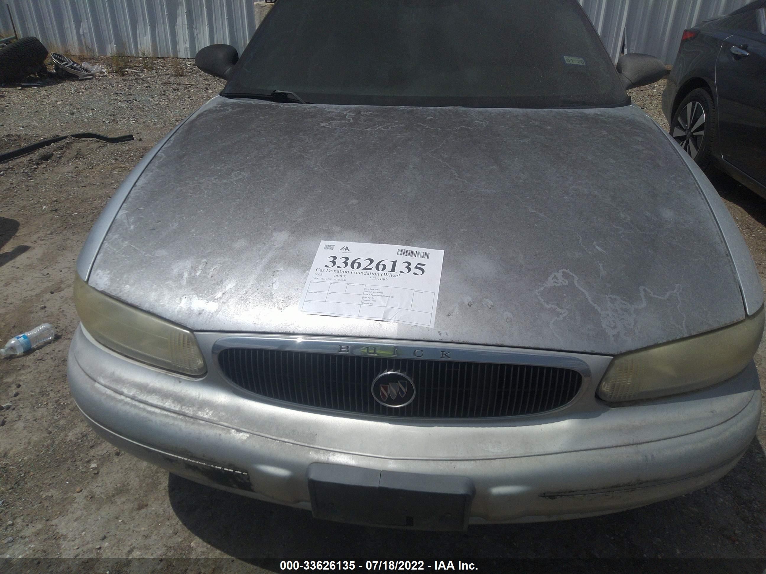 Photo 5 VIN: 2G4WS52J731250041 - BUICK CENTURY 