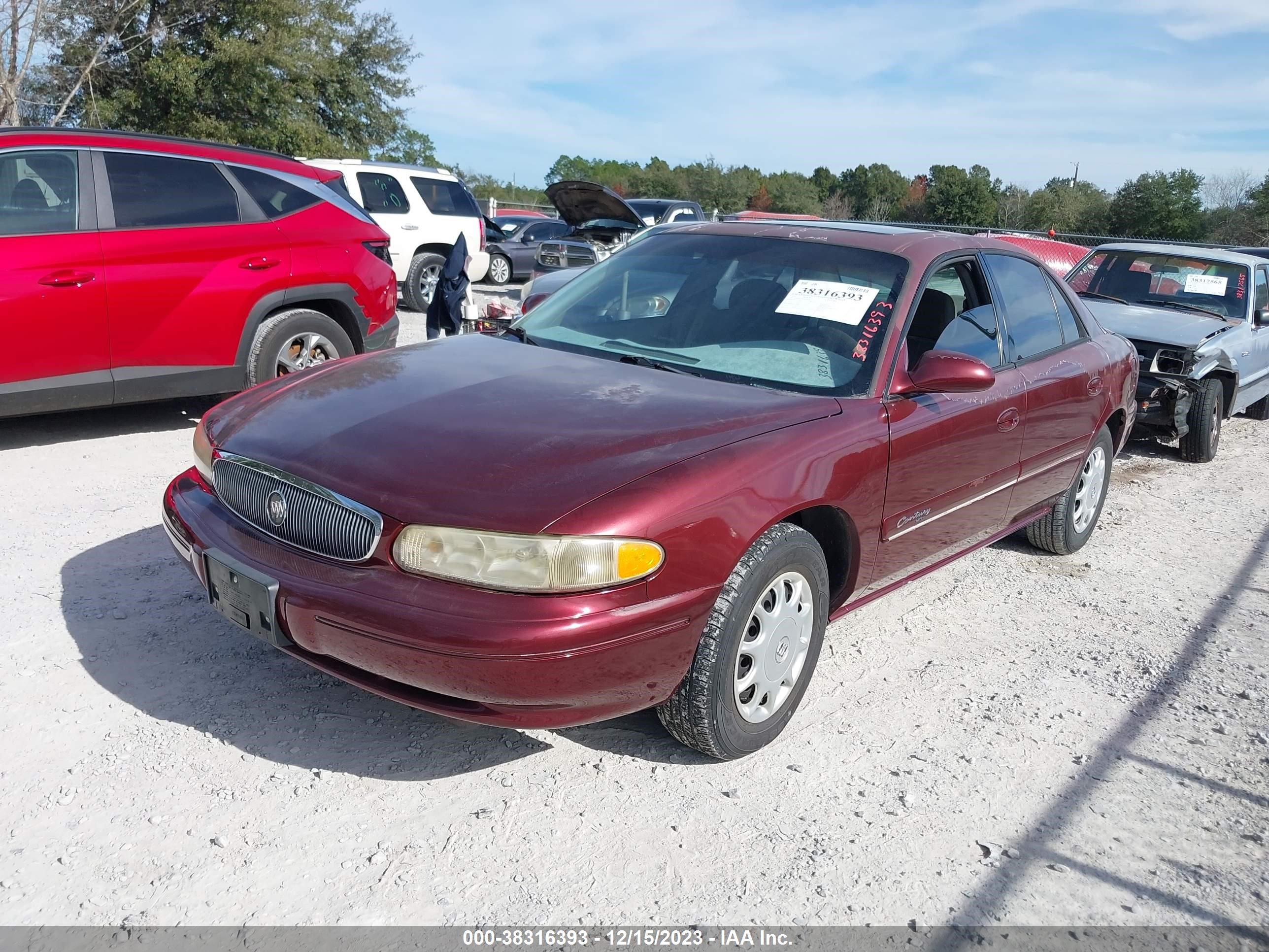 Photo 1 VIN: 2G4WS52J821264609 - BUICK CENTURY 