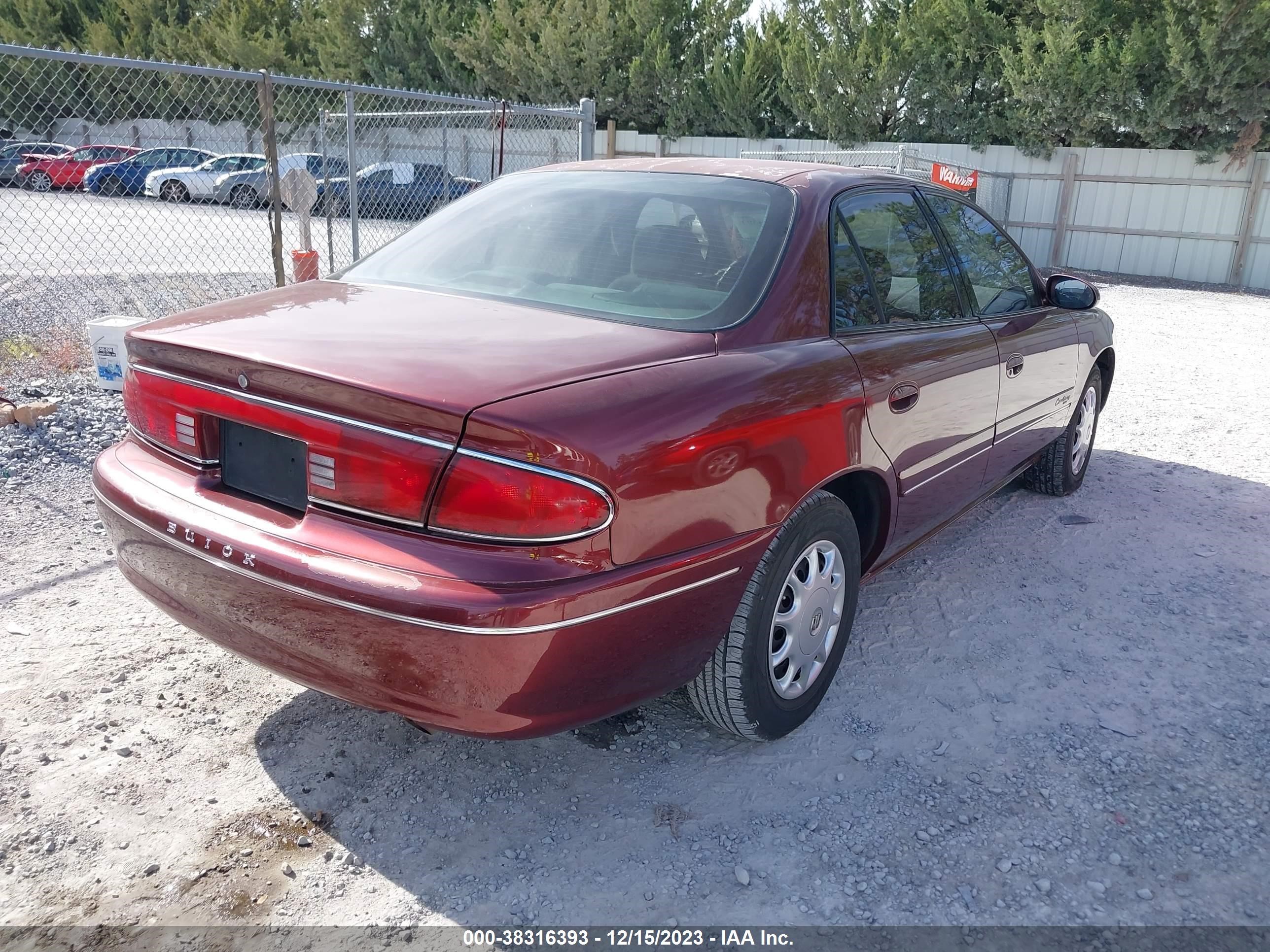 Photo 3 VIN: 2G4WS52J821264609 - BUICK CENTURY 