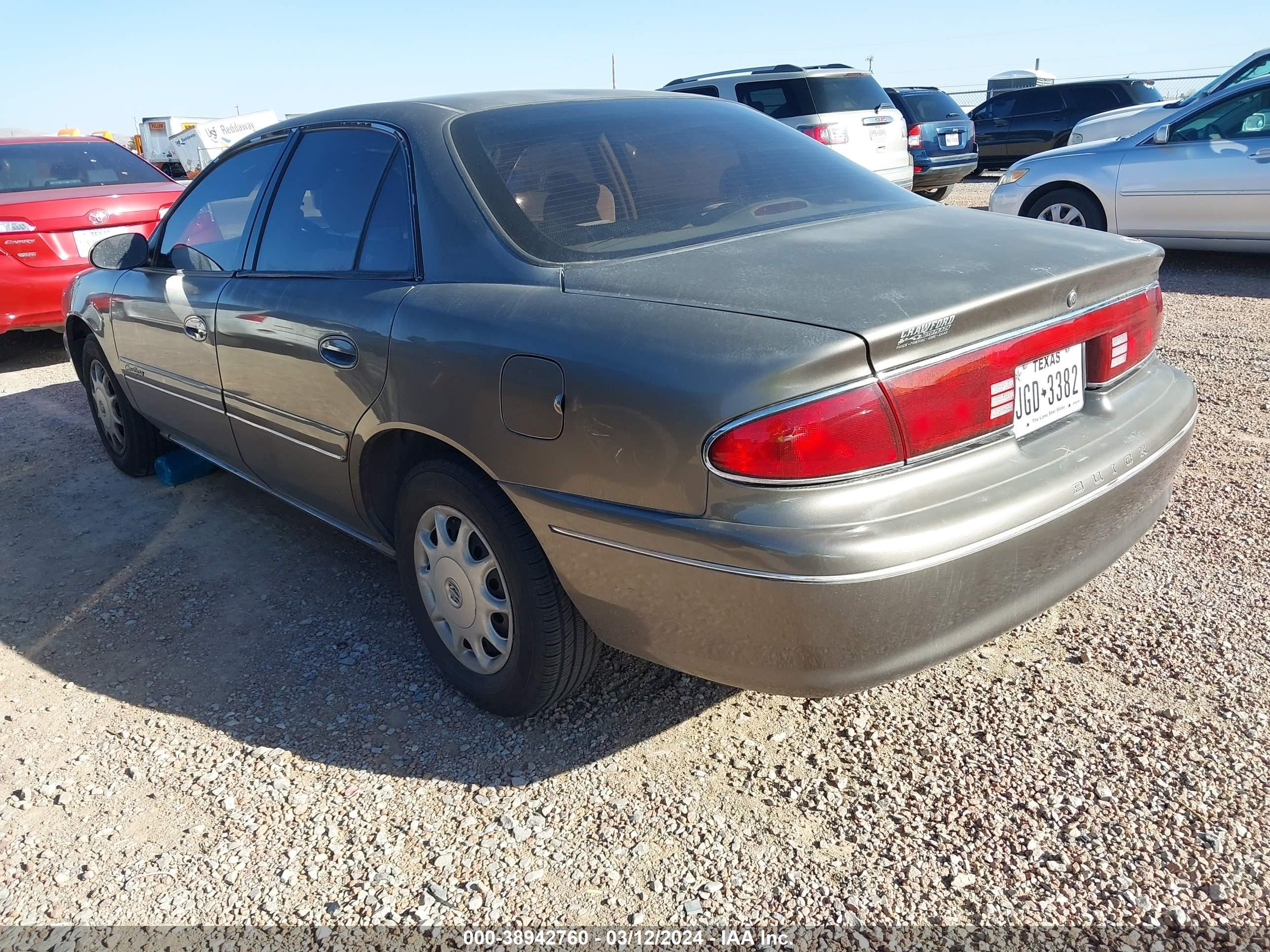 Photo 2 VIN: 2G4WS52J821295570 - BUICK CENTURY 