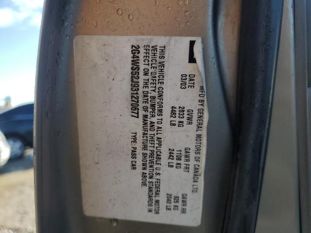 Photo 11 VIN: 2G4WS52J931270677 - BUICK CENTURY CU 