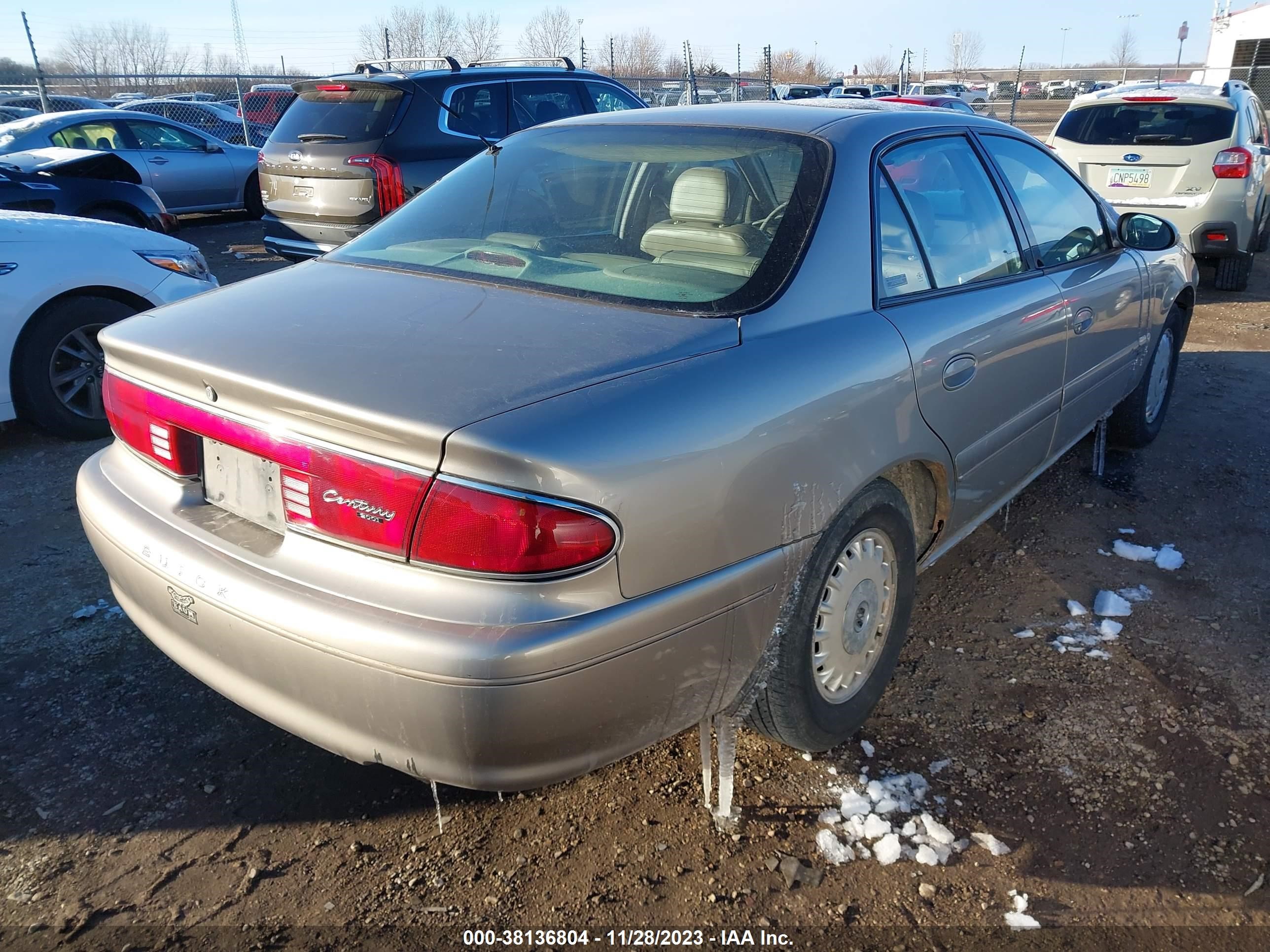 Photo 3 VIN: 2G4WY55J111169169 - BUICK CENTURY 