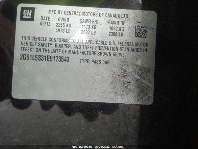 Photo 8 VIN: 2G61L5S31E9173543 - CADILLAC XTS 