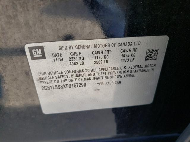 Photo 9 VIN: 2G61L5S3XF9167290 - CADILLAC XTS 