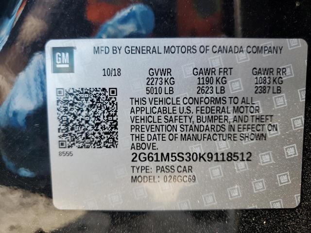 Photo 12 VIN: 2G61M5S30K9118512 - CADILLAC XTS 