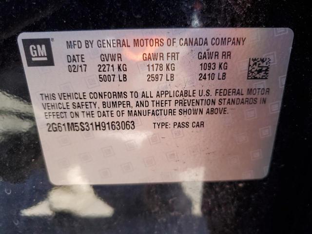 Photo 11 VIN: 2G61M5S31H9163063 - CADILLAC XTS 