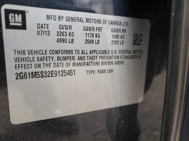 Photo 9 VIN: 2G61M5S32E9125451 - CADILLAC XTS 