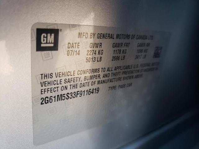 Photo 11 VIN: 2G61M5S33F9116419 - CADILLAC XTS 