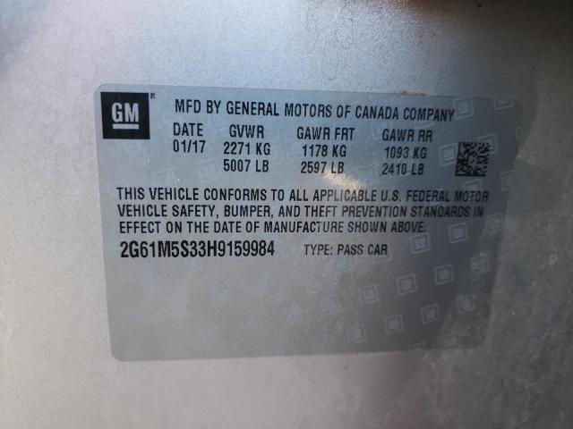 Photo 12 VIN: 2G61M5S33H9159984 - CADILLAC XTS 