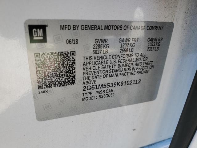 Photo 12 VIN: 2G61M5S35K9102113 - CADILLAC XTS 