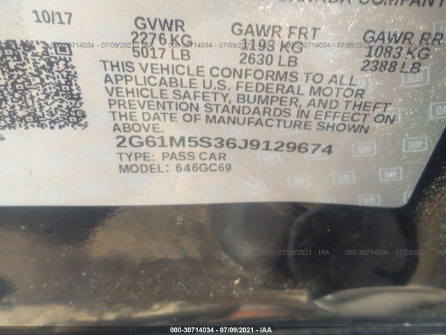 Photo 8 VIN: 2G61M5S36J9129674 - CADILLAC XTS 