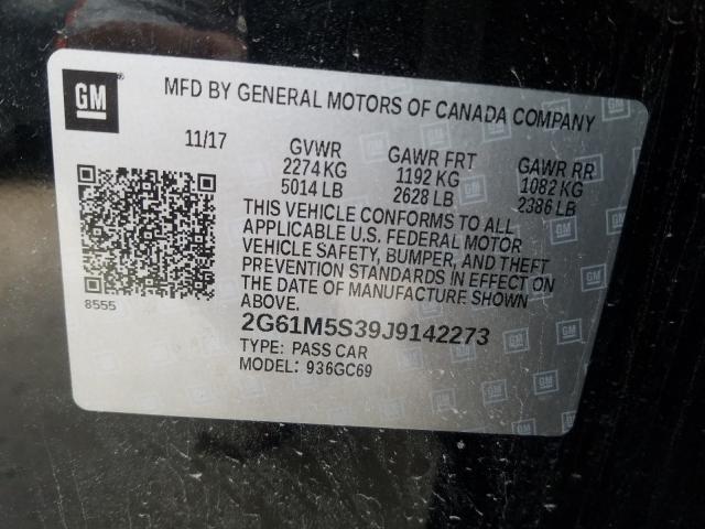 Photo 9 VIN: 2G61M5S39J9142273 - CADILLAC XTS 