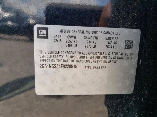 Photo 11 VIN: 2G61N5S34F9228515 - CADILLAC XTS 