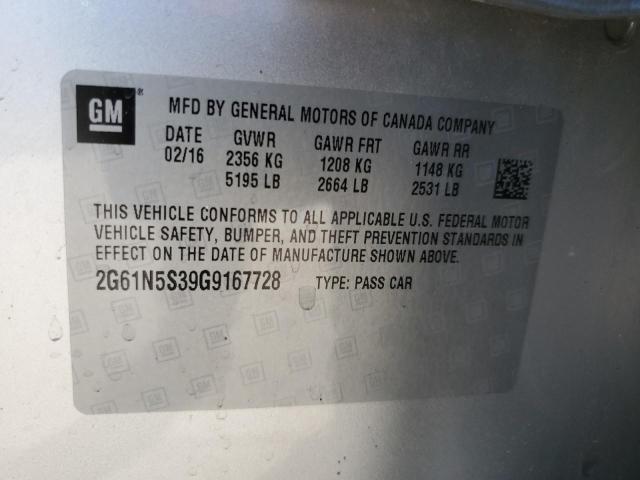 Photo 11 VIN: 2G61N5S39G9167728 - CADILLAC XTS 