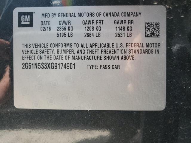 Photo 12 VIN: 2G61N5S3XG9174901 - CADILLAC XTS 