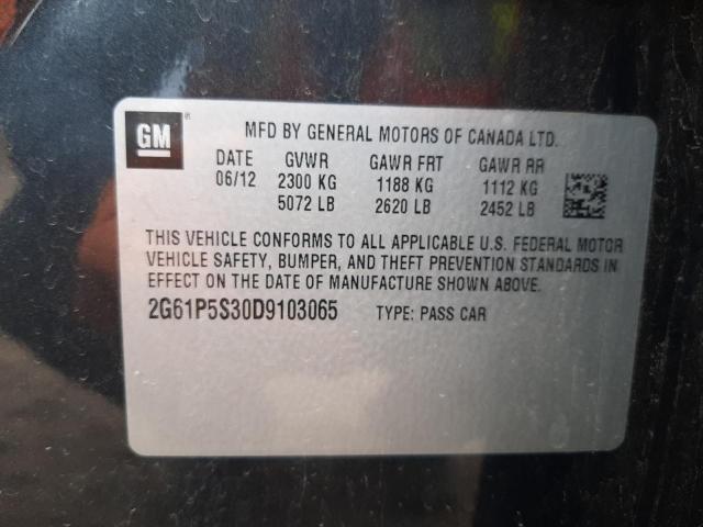 Photo 12 VIN: 2G61P5S30D9103065 - CADILLAC XTS LUXURY 