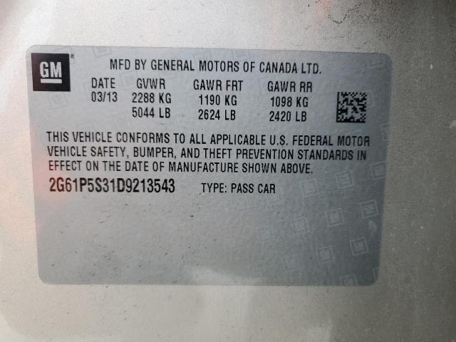 Photo 11 VIN: 2G61P5S31D9213543 - CADILLAC XTS 