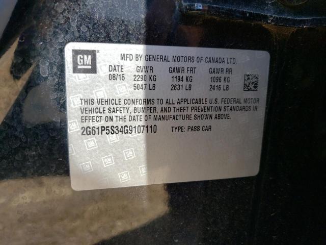 Photo 11 VIN: 2G61P5S34G9107110 - CADILLAC XTS PREMIU 