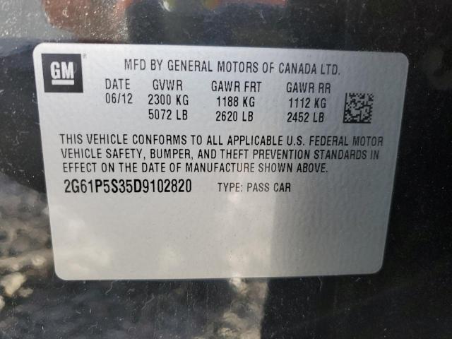 Photo 11 VIN: 2G61P5S35D9102820 - CADILLAC XTS 