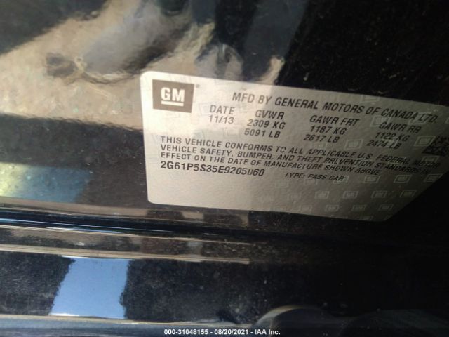 Photo 8 VIN: 2G61P5S35E9205060 - CADILLAC XTS 