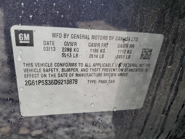 Photo 11 VIN: 2G61P5S36D9210878 - CADILLAC XTS LUXURY 