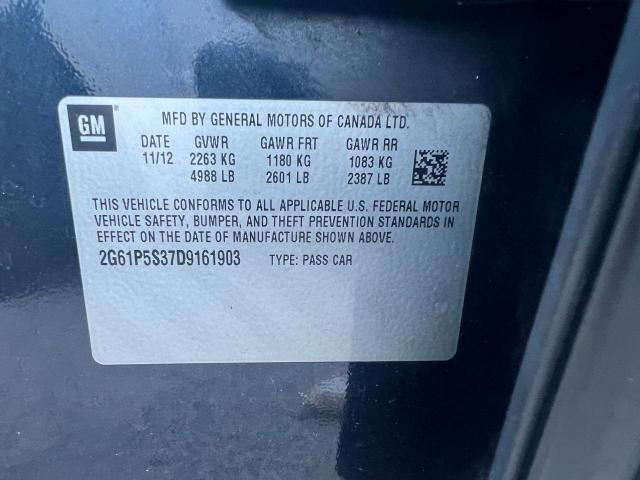 Photo 9 VIN: 2G61P5S37D9161903 - CADILLAC XTS 