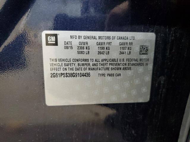 Photo 11 VIN: 2G61P5S38G9104436 - CADILLAC XTS PREMIU 