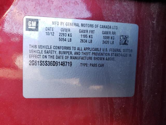 Photo 11 VIN: 2G61S5S36D9148719 - CADILLAC XTS PREMIU 