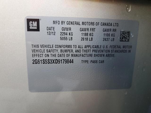 Photo 11 VIN: 2G61S5S3XD9179844 - CADILLAC XTS PREMIU 