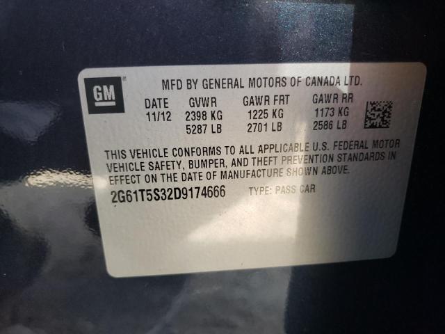 Photo 9 VIN: 2G61T5S32D9174666 - CADILLAC XTS PREMIU 