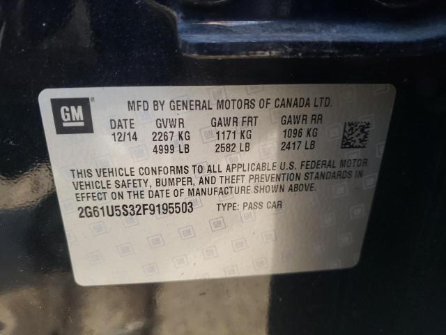 Photo 9 VIN: 2G61U5S32F9195503 - CADILLAC XTS 