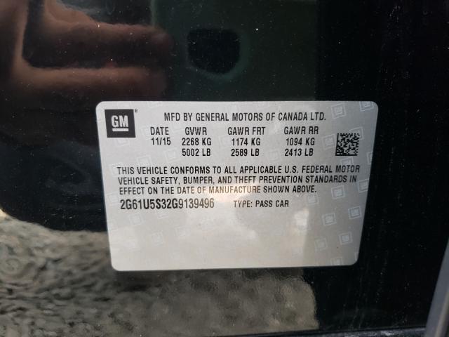 Photo 9 VIN: 2G61U5S32G9139496 - CADILLAC XTS 