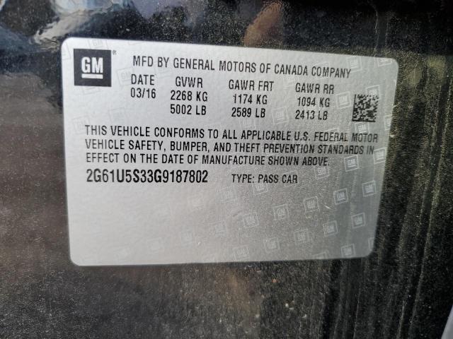 Photo 11 VIN: 2G61U5S33G9187802 - CADILLAC XTS 