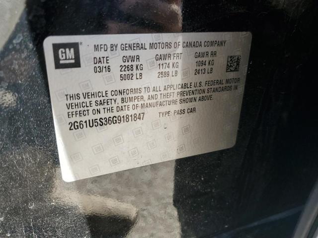 Photo 11 VIN: 2G61U5S36G9181847 - CADILLAC XTS 