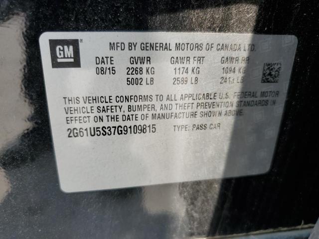 Photo 11 VIN: 2G61U5S37G9109815 - CADILLAC XTS 