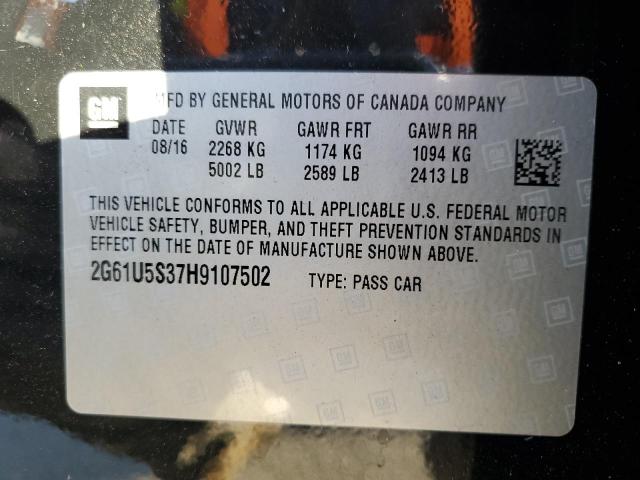 Photo 11 VIN: 2G61U5S37H9107502 - CADILLAC XTS 