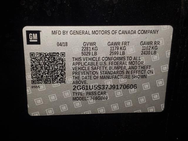 Photo 9 VIN: 2G61U5S37J9170606 - CADILLAC XTS 