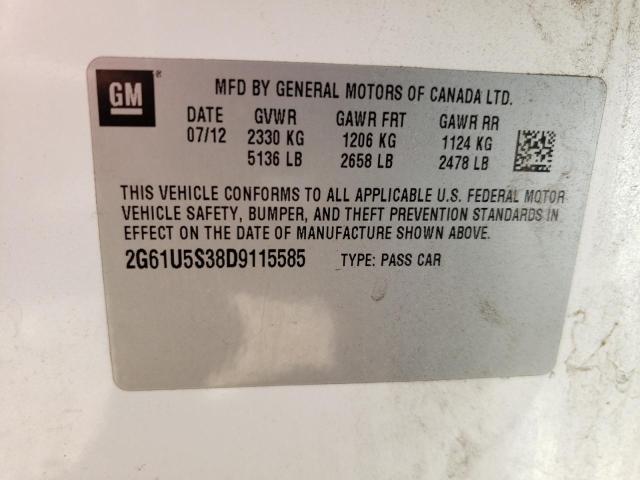 Photo 12 VIN: 2G61U5S38D9115585 - CADILLAC XTS PLATIN 